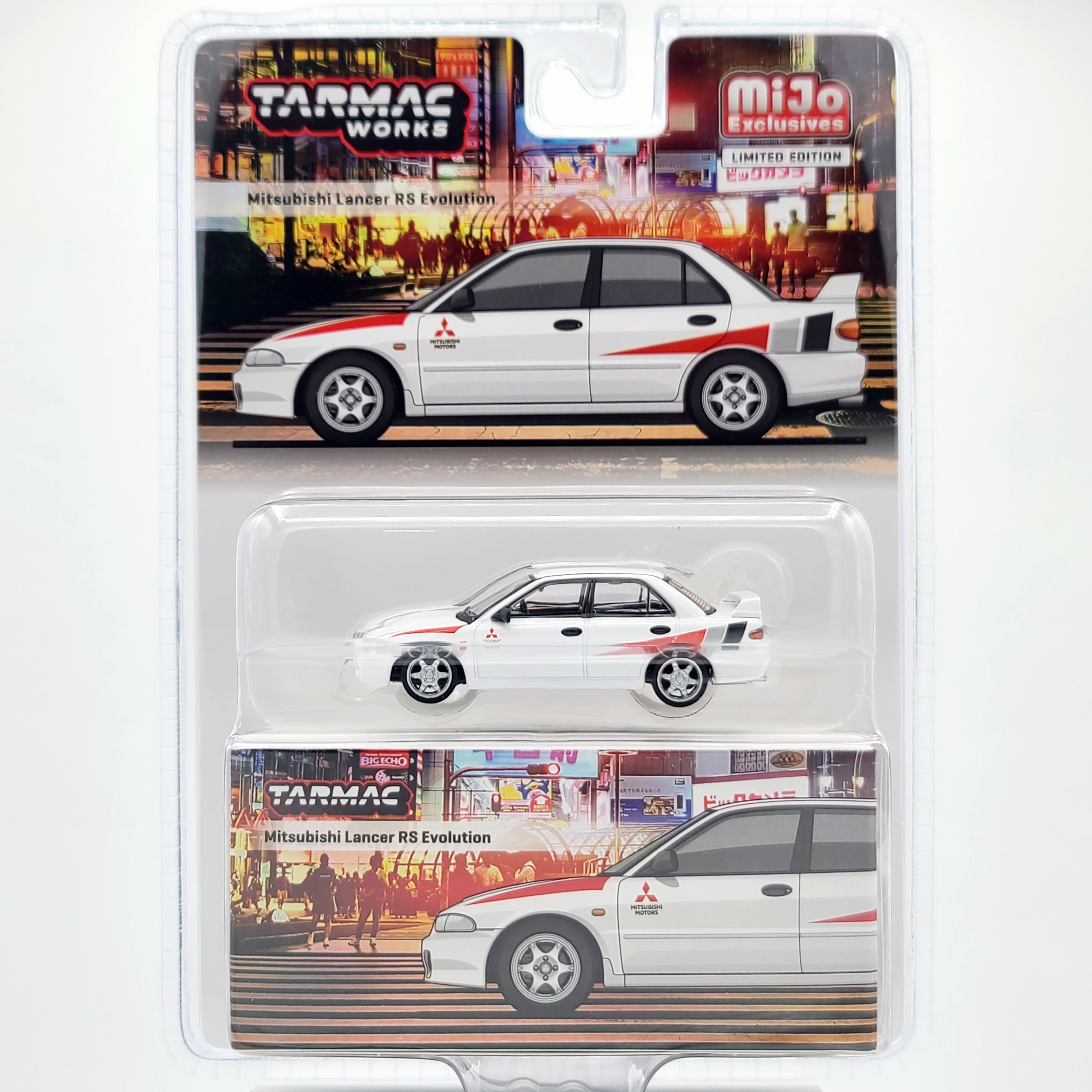 Tarmac Works Mitsubishi Lancer RS Evolution - 1:64 scale (2024 Global64 - MiJo Exclusives)